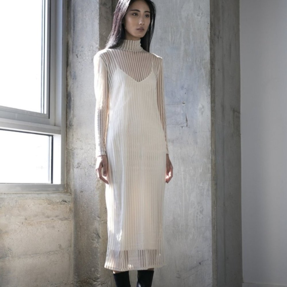 Vivian Chan Margaux Dress in Stripe